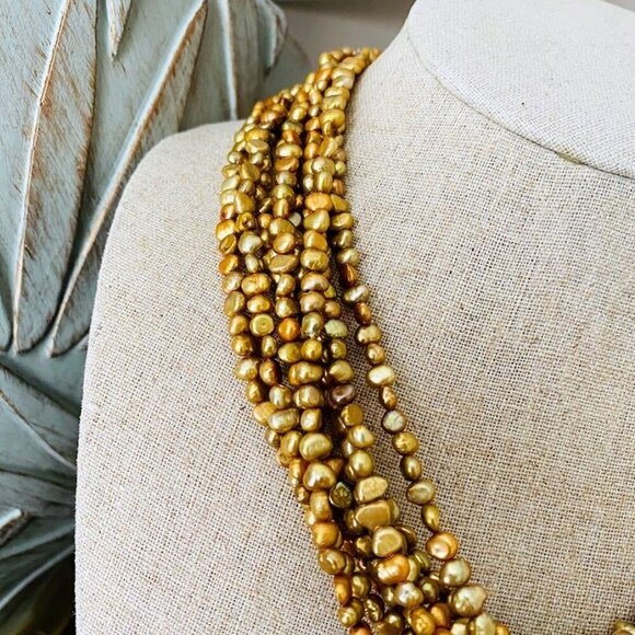 Silpada 2 pc. Copper Freshwater Pearl Necklace and 925 Silver Pendant - Picture 5 of 8